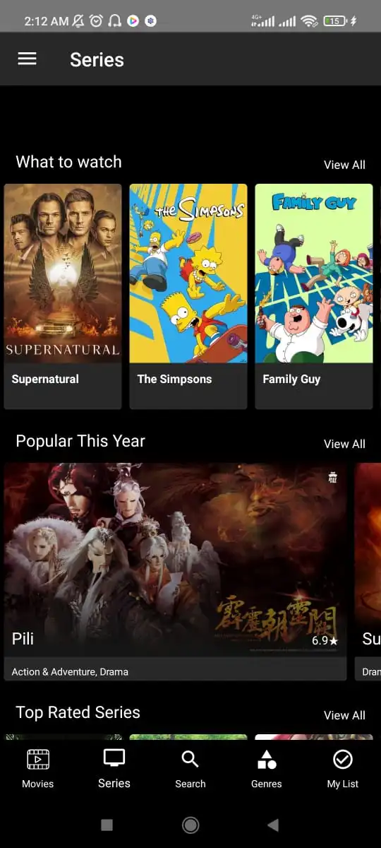 Pobreflix APK Atualizado 2026: Download Seguro e Guia Completo para Android 3 Tela inicial do aplicativo Pobreflix com destaques de conteúdo e atalhos